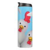 Bouteilles Isothermes Happy hen (Tourné sur la droite)