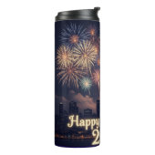 Bouteilles Isothermes Happy New Year Bottle | Stylish Celebration Drinkw (Tourné sur la gauche)