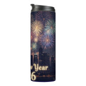 Bouteilles Isothermes Happy New Year Bottle | Stylish Celebration Drinkw (Tourné sur la droite)