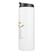 Bouteilles Isothermes Happy Snowman in a Santa Hat (Tourné sur la droite)