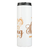 Bouteilles Isothermes Happy Thanksgiving (Dos)