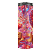 Bouteilles Isothermes Happy Valentine Day Smiling Heart (Dos)