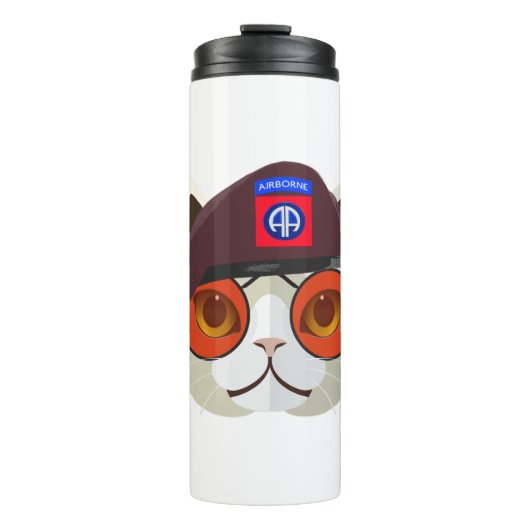 Bouteilles Isothermes Hardcore 82e Kitty Kat aéroporté ! (Devant)