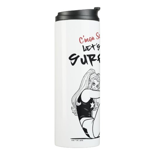 Bouteilles Isothermes Harley Quinn - Allons surfer (Tourné sur la gauche)
