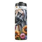 Bouteilles Isothermes Harmonie florale Rhodesian Ridgeback (Devant)