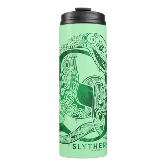 Bouteilles Isothermes Harry Potter | Aguamenti Graphique SLYTHERIN™ (Devant)