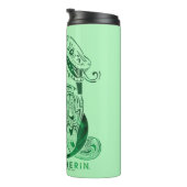 Bouteilles Isothermes Harry Potter | Aguamenti Graphique SLYTHERIN™ (Tourné sur la droite)