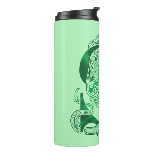 Bouteilles Isothermes Harry Potter | Aguamenti SLYTHERIN™ Graphique (Tourné sur la gauche)