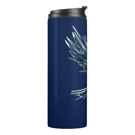 Bouteilles Isothermes Harry Potter | Aquarelle RAVENCLAW™ Raven (Tourné sur la gauche)