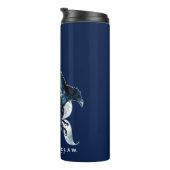 Bouteilles Isothermes Harry Potter | Aquarelle RAVENCLAW™ Raven (Tourné sur la droite)