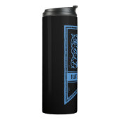 Bouteilles Isothermes Harry Potter| Bannière du monogramme de Ravenclaw (Tourné sur la gauche)