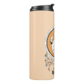 Bouteilles Isothermes HARRY POTTER™ | Délicat croquis HUFLEPUFF™ Crest (Tourné sur la gauche)