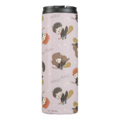 Bouteilles Isothermes HARRY POTTER™, Hermione & Ron Flying Motif (Dos)