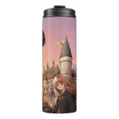 Bouteilles Isothermes HARRY POTTER™ Hermione & Ron HOGWARTS™ Scène d'ani (Devant)