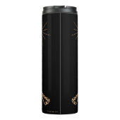 Bouteilles Isothermes Harry Potter | Hogwarts Crossed Wands Crest (Dos)