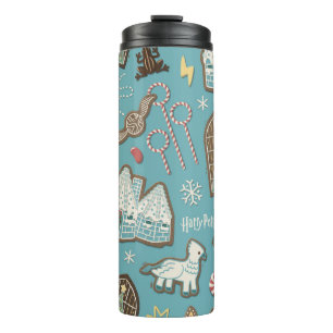 Bouteilles Isothermes HARRY POTTER™ HOGWARTS™ Motif de cookies de Noël