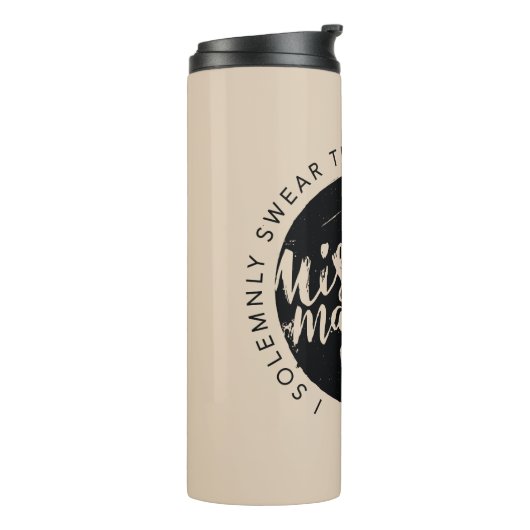 Bouteilles Isothermes Harry Potter | Marauder's Map Charms Typographie (Tourné sur la gauche)