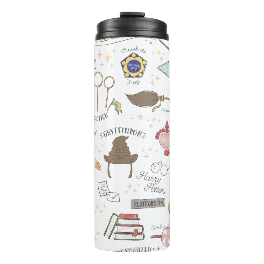 Bouteilles Isothermes HARRY POTTER™ Motif Magique Minuscule (Devant)
