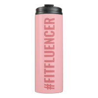 Hashtag Fitfluencer Soft Pink Modern Slogan