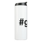 Bouteilles Isothermes Hashtag GYM (Tourné sur la gauche)