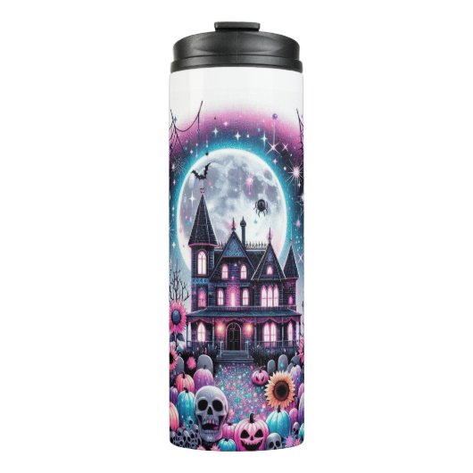 Bouteilles Isothermes Haunted House Halloween Thermal Tumbler (Devant)