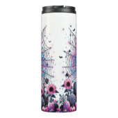 Bouteilles Isothermes Haunted House Halloween Thermal Tumbler (Dos)