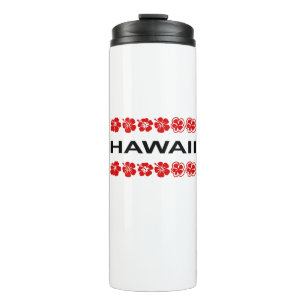 Bouteilles Isothermes Hawaii Aloha Flower Bands couleur claire