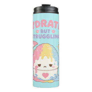 Bouteilles Isothermes Hawaii Kawaii glace rasée
