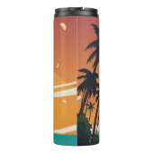 Bouteilles Isothermes Hawaiian/Aloha/Tropical/plage (Dos)