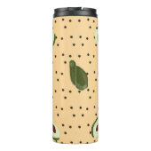 Bouteilles Isothermes Healthy foods. Seamless avocado pattern, avocado (Dos)