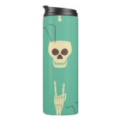Bouteilles Isothermes Hell Party : Skeleton Halloween Design (Tourné sur la droite)