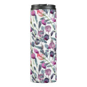 Bouteilles Isothermes Herbes de champ Rosebuds Motif d'aquarelle (Dos)