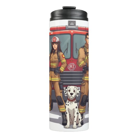 Bouteilles Isothermes Heroic Firefighters Anime Thermal Tumbler (Devant)