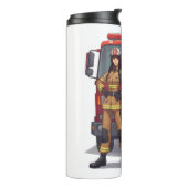 Bouteilles Isothermes Heroic Firefighters Anime Thermal Tumbler (Tourné sur la gauche)