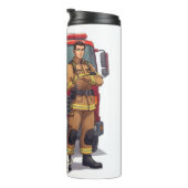 Bouteilles Isothermes Heroic Firefighters Anime Thermal Tumbler (Tourné sur la droite)