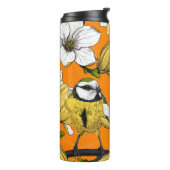 Bouteilles Isothermes Heure du printemps en jaune (Tourné sur la gauche)