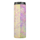 Bouteilles Isothermes Hibiscus fleur tropicale rose or marbre mignon (Dos)