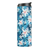 Bouteilles Isothermes Hibiscus tropicaux Schéma floral 2 (Tourné sur la gauche)