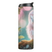 Bouteilles Isothermes Hibou rose (Tourné sur la gauche)