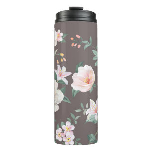 Bouteilles Isothermes high quality set of various watercolor flowerart,