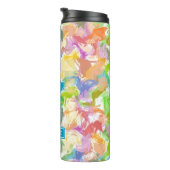 Bouteilles Isothermes Hip personnalisée Colorful Summer Paint Art (Tourné sur la droite)