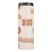 Bouteilles Isothermes Hippie maman motif sans soudure. Arrière - plan su (Dos)