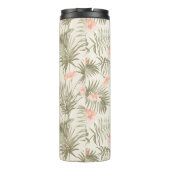 Bouteilles Isothermes Hisbiscus Tropical Palm Tree Motif (Dos)