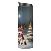Bouteilles Isothermes Hiver Sibérie Husky Caravan Christmas Adventure (Tourné sur la droite)