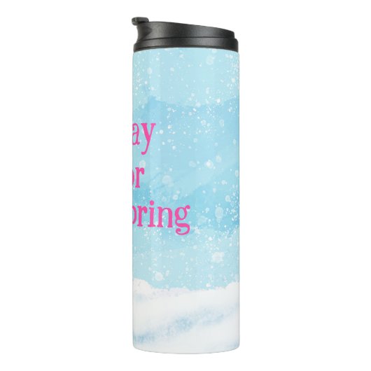 Bouteilles Isothermes Hiver Westin Priez pour le printemps Pillar Candle (Tourné sur la droite)