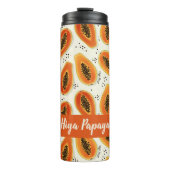 Bouteilles Isothermes Hiya Papaya Motif (Devant)