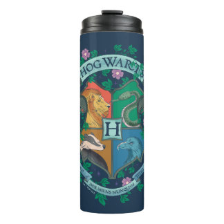 Bouteilles Isothermes HOGWARTS™ Floral Crest