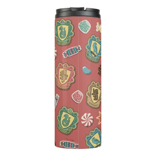 Bouteilles Isothermes HOGWARTS™ Maisons Motif de biscuits de vacances (Dos)