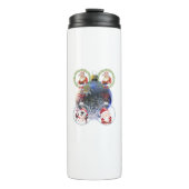 Bouteilles Isothermes Holiday Characters on a Snowflake Ornament (Devant)