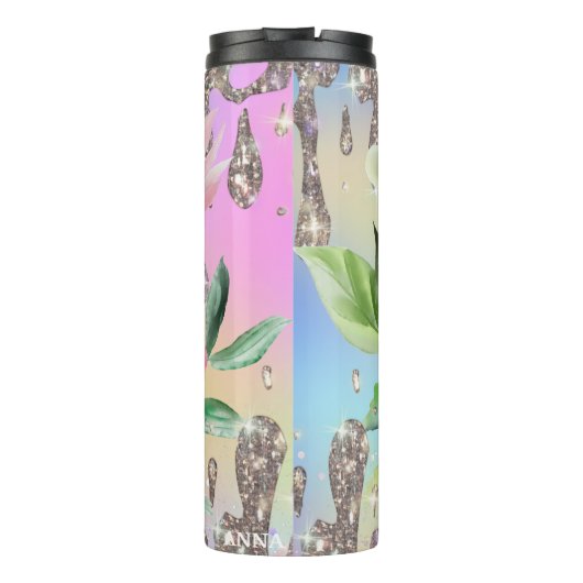 Bouteilles Isothermes * Hologramme arc-en-ciel de Parties scintillant Gl (Dos)